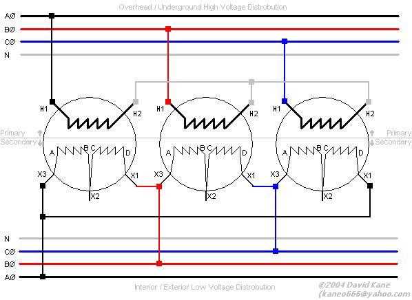 480v to 208v transformer wiring diagram