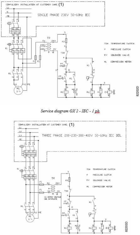 power flame burner wiring diagram