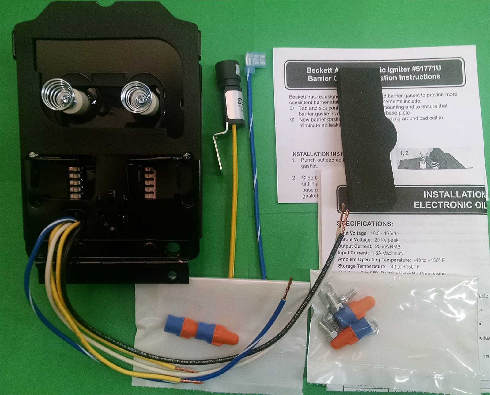 ignition transformer beckett oil burner wiring diagram