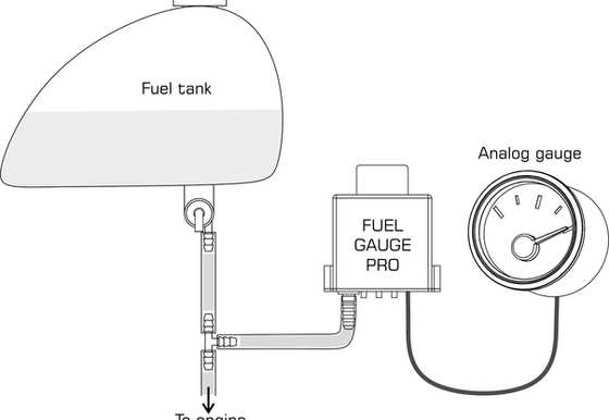 wiring diagram for fuel gauge on boat