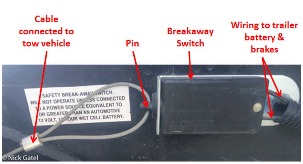 7 pin trailer trailer breakaway switch wiring diagram