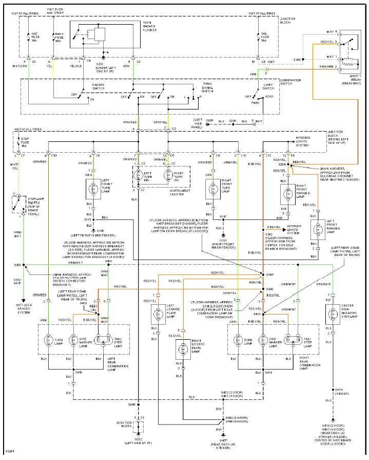 combo switch wiring diagram