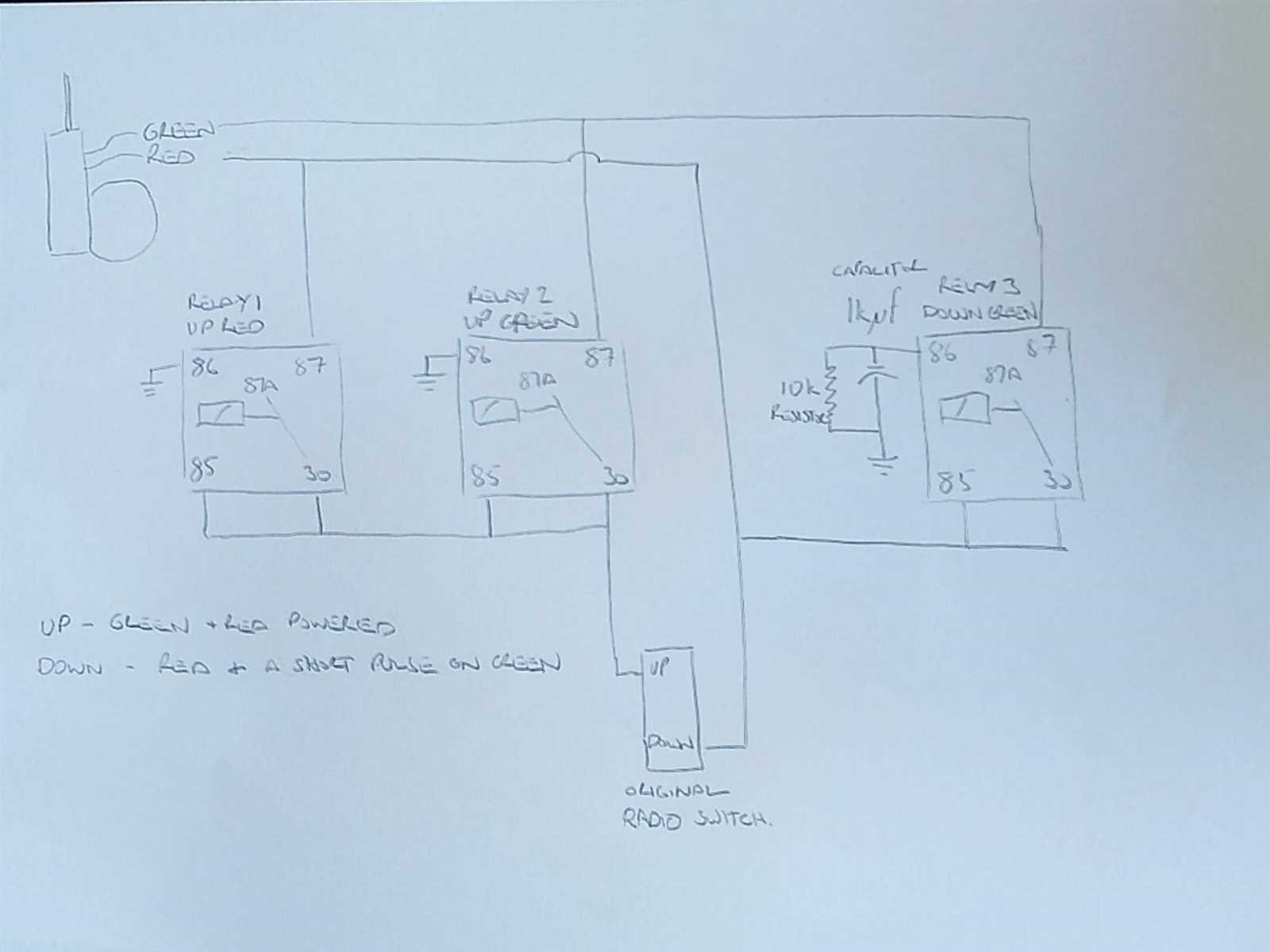 power antenna wiring diagram