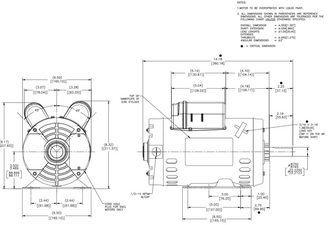 marathon electric motors wiring diagram