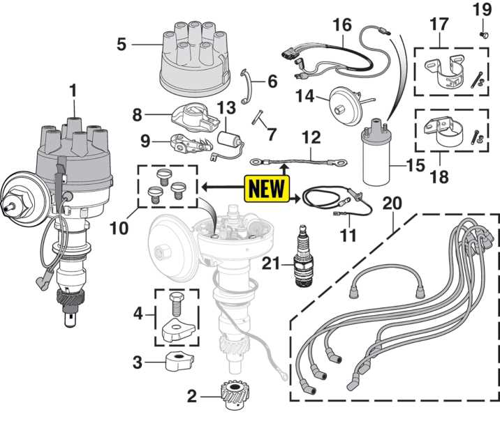 ford 300 inline 6 distributor wiring diagram