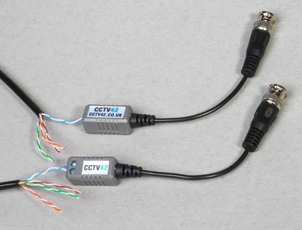 cctv balun video balun wiring diagram