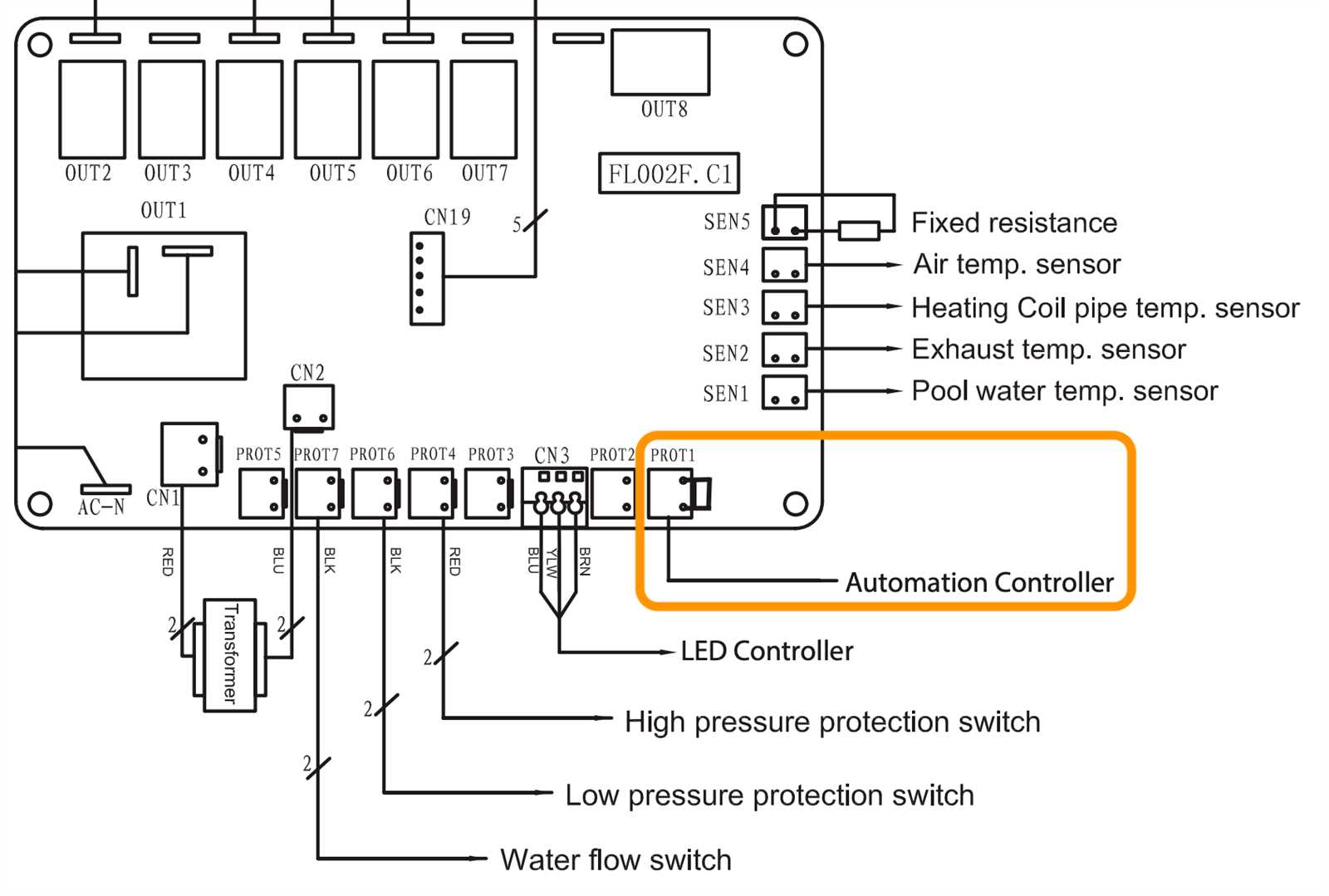 wiring diagram for rheem heat pump