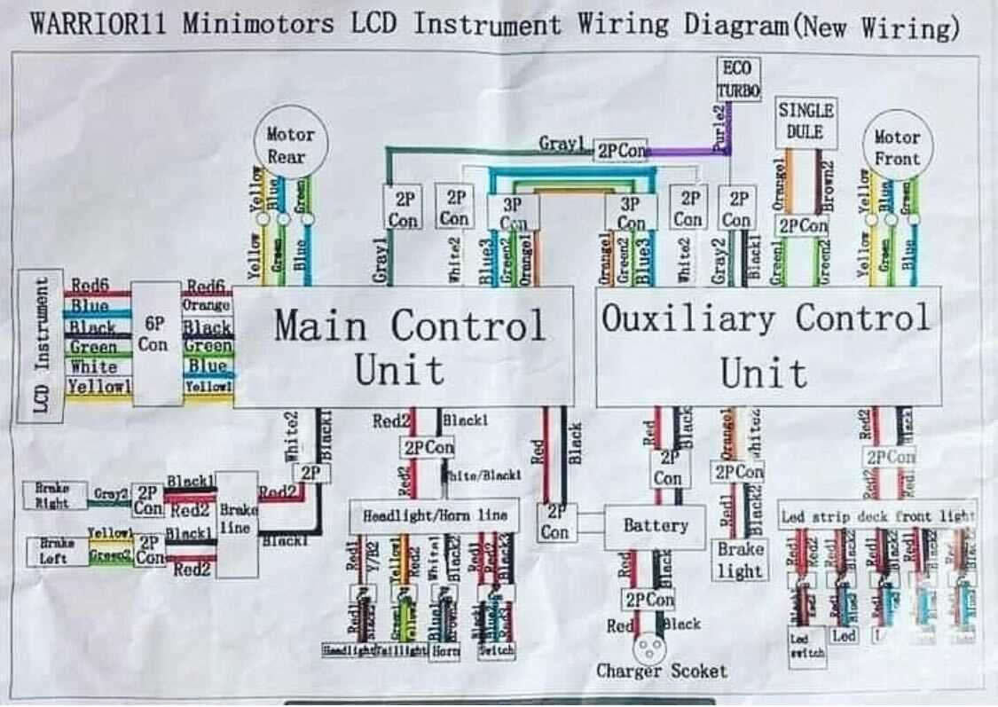 wiring diagram for mobility scooter