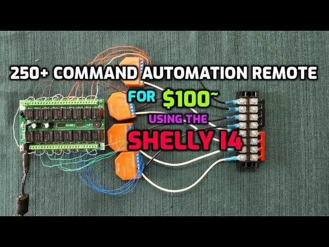 shelly plus i4 wiring diagram