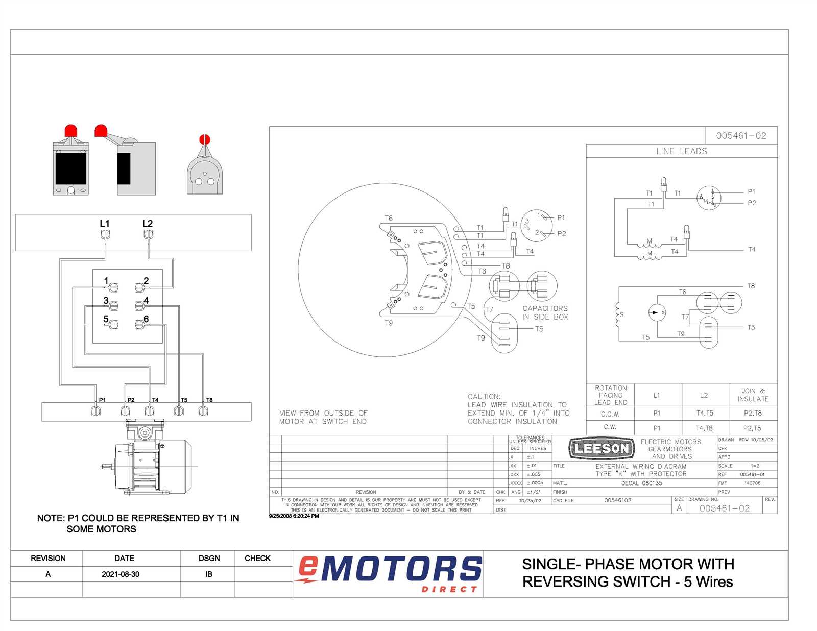 leeson motor wiring diagram