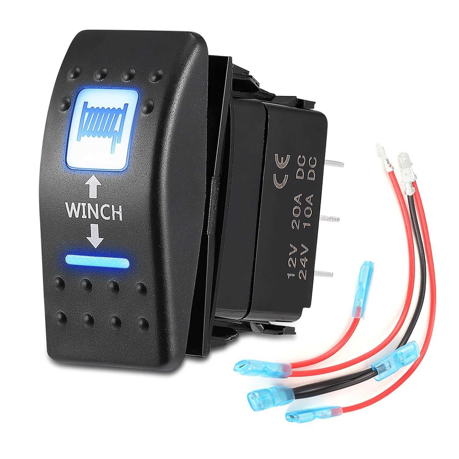 winch rocker switch wiring diagram