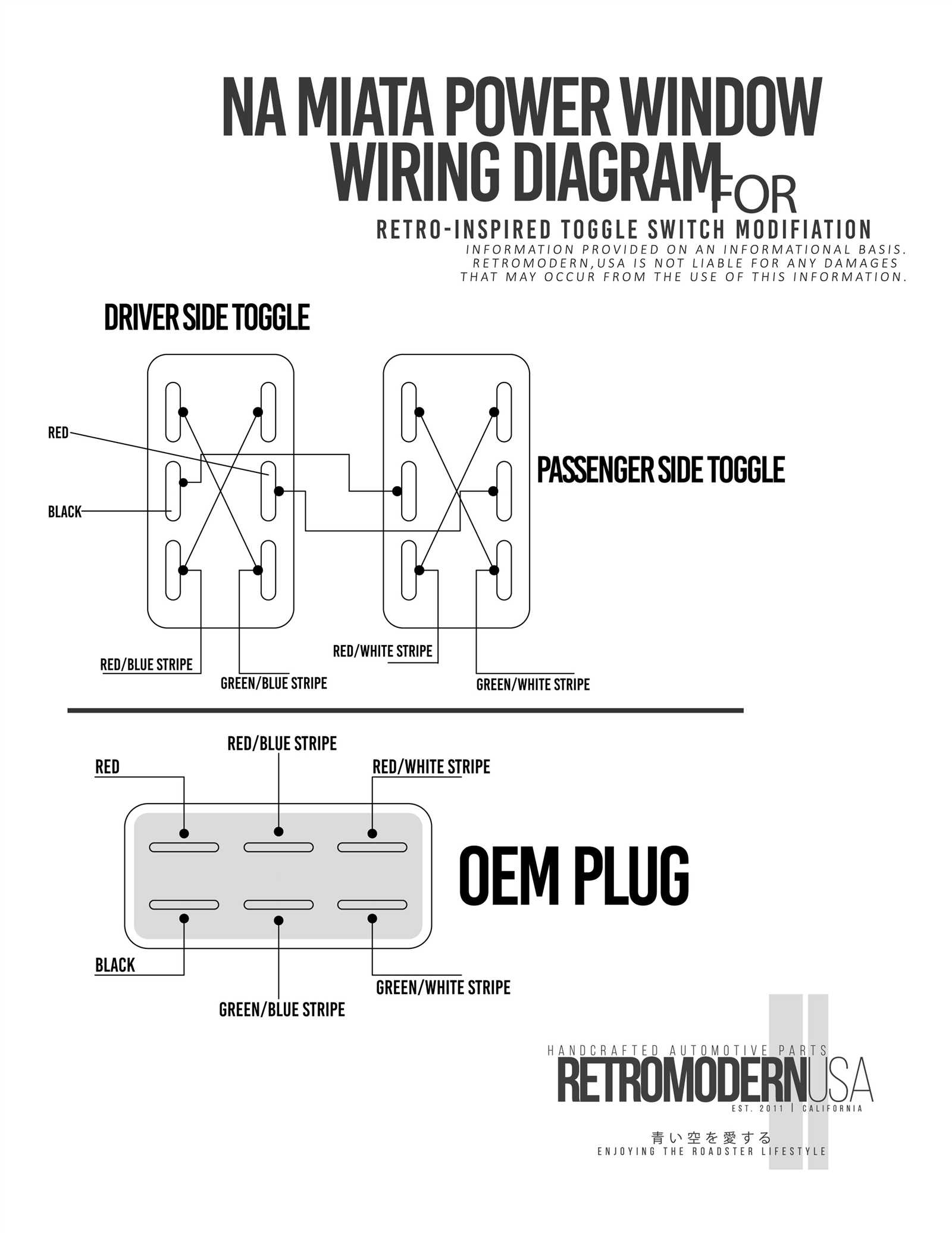 power window wiring diagram