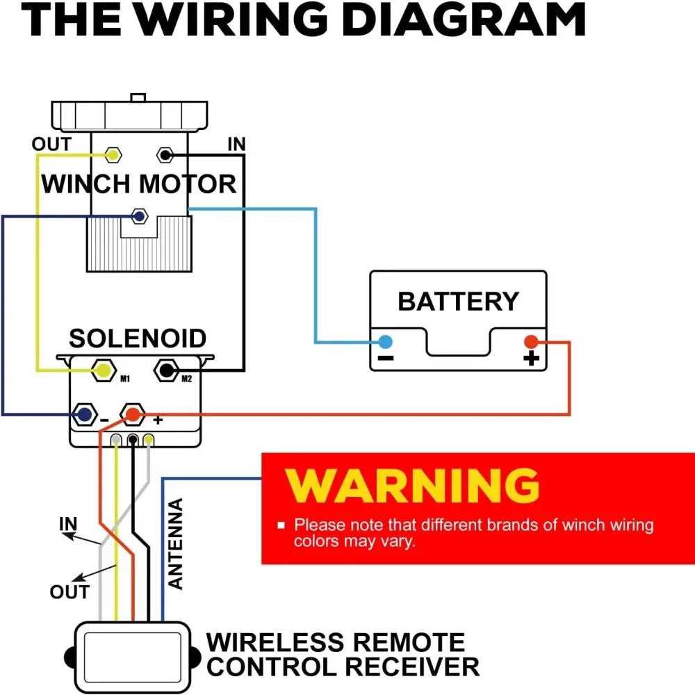 3 wire winch controller wiring diagram