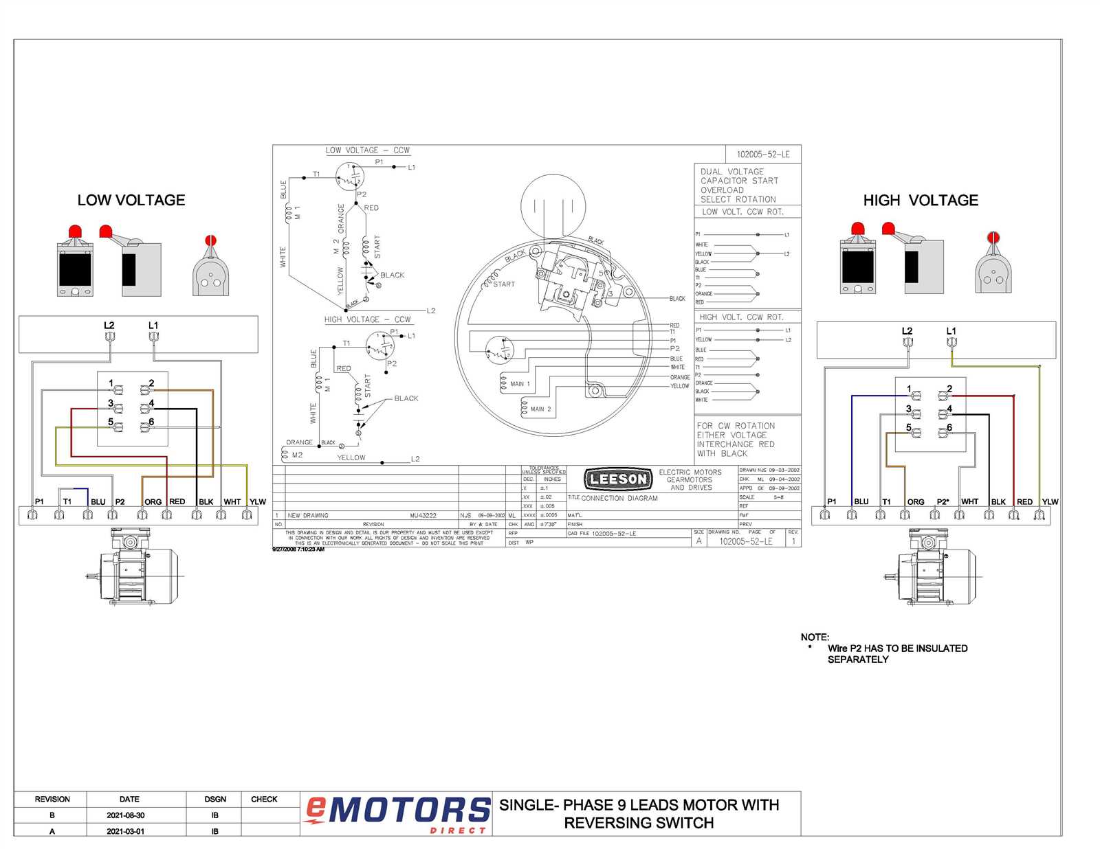 reversing switch wiring diagram