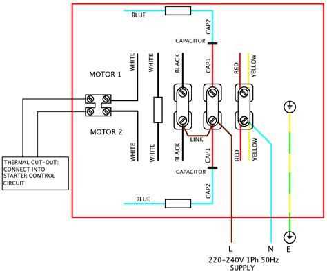 240 volt motor wiring diagram