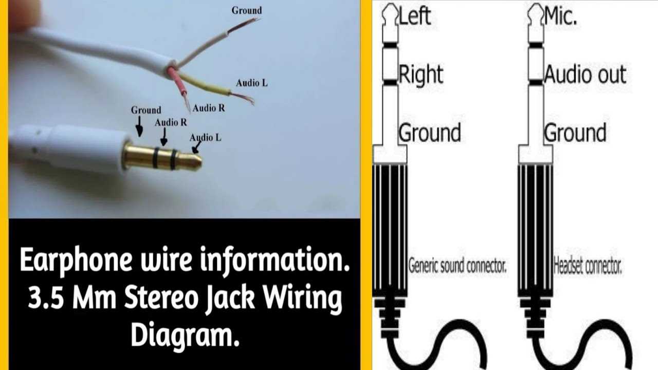 audio jack wiring diagram