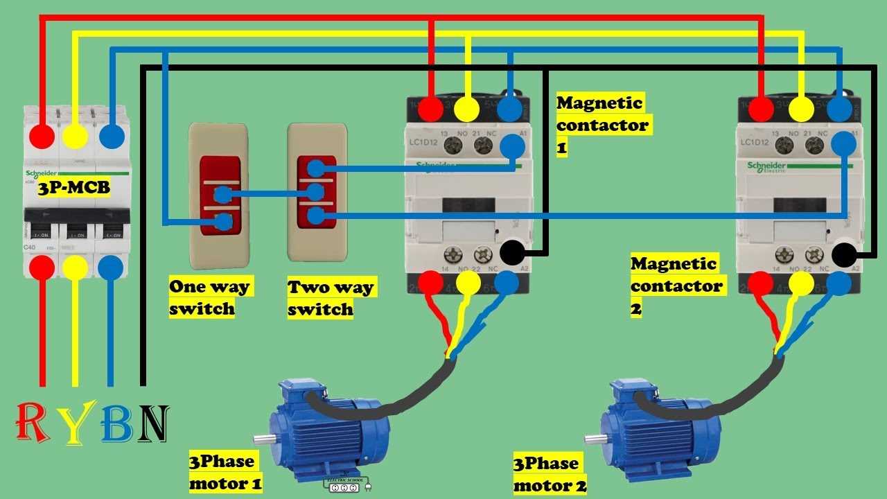 2 phase wiring diagram