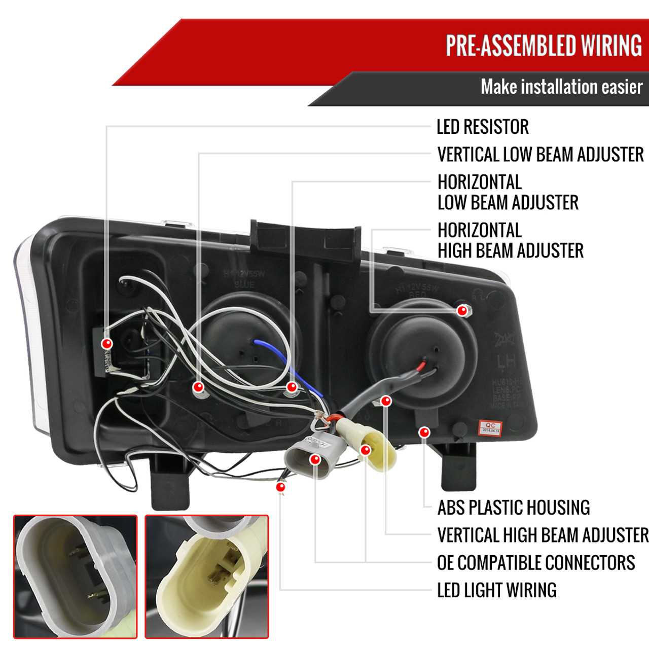 halo headlights wiring diagram