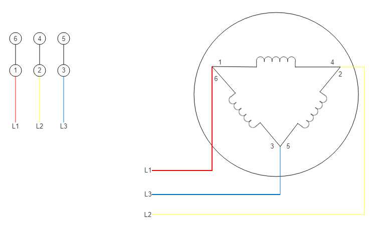 6 lead motor wiring diagram