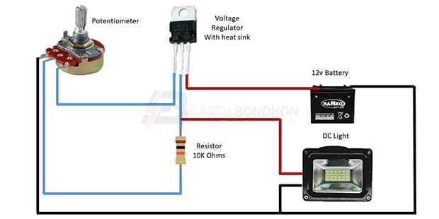 wiring diagram for potentiometer