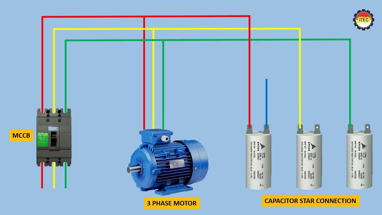 7.5 hp baldor motor capacitor wiring diagram