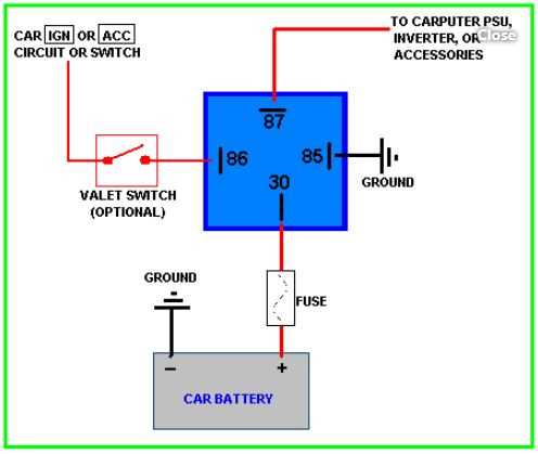 train horn wiring diagram with relay