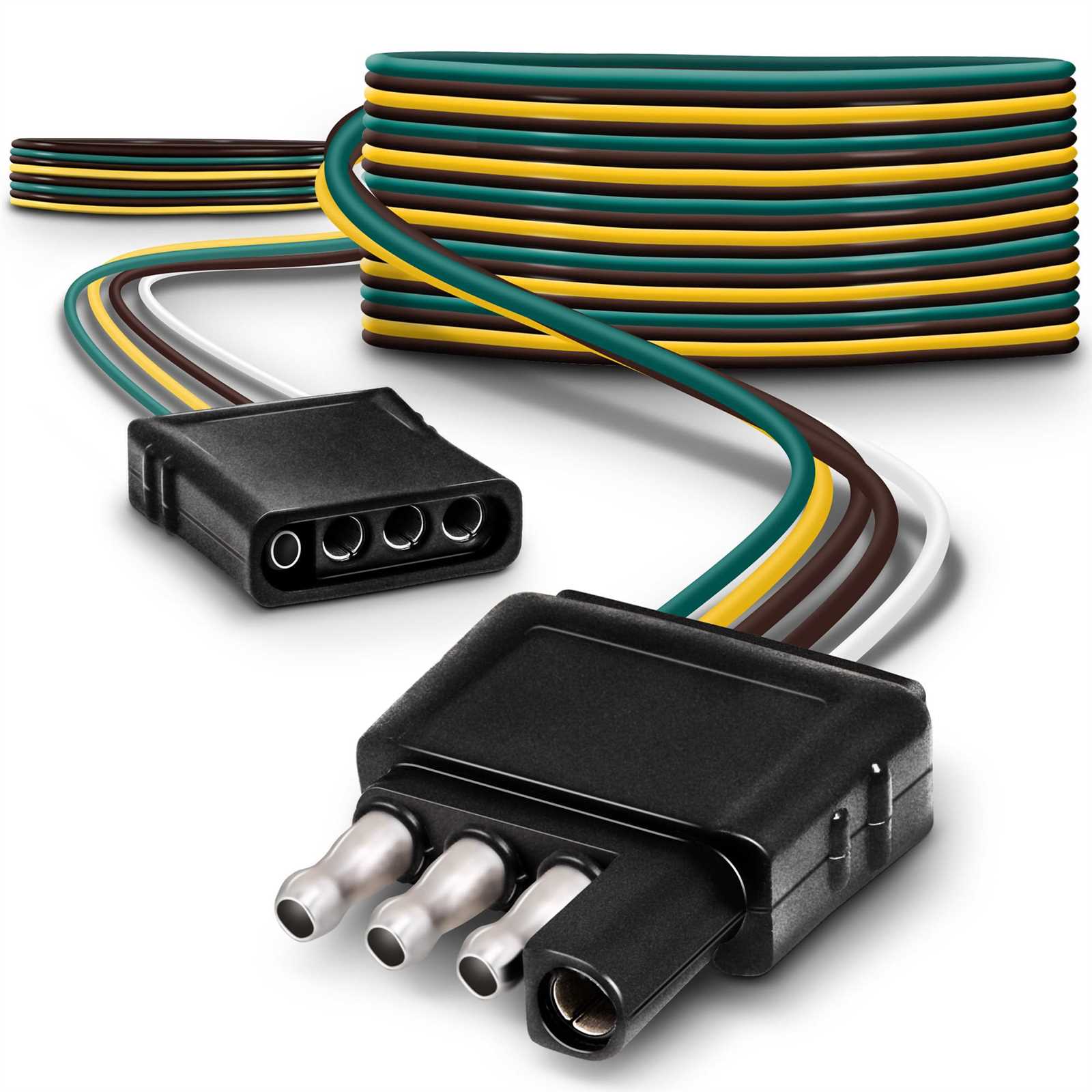 plug 4 pin 5 wire trailer wiring diagram