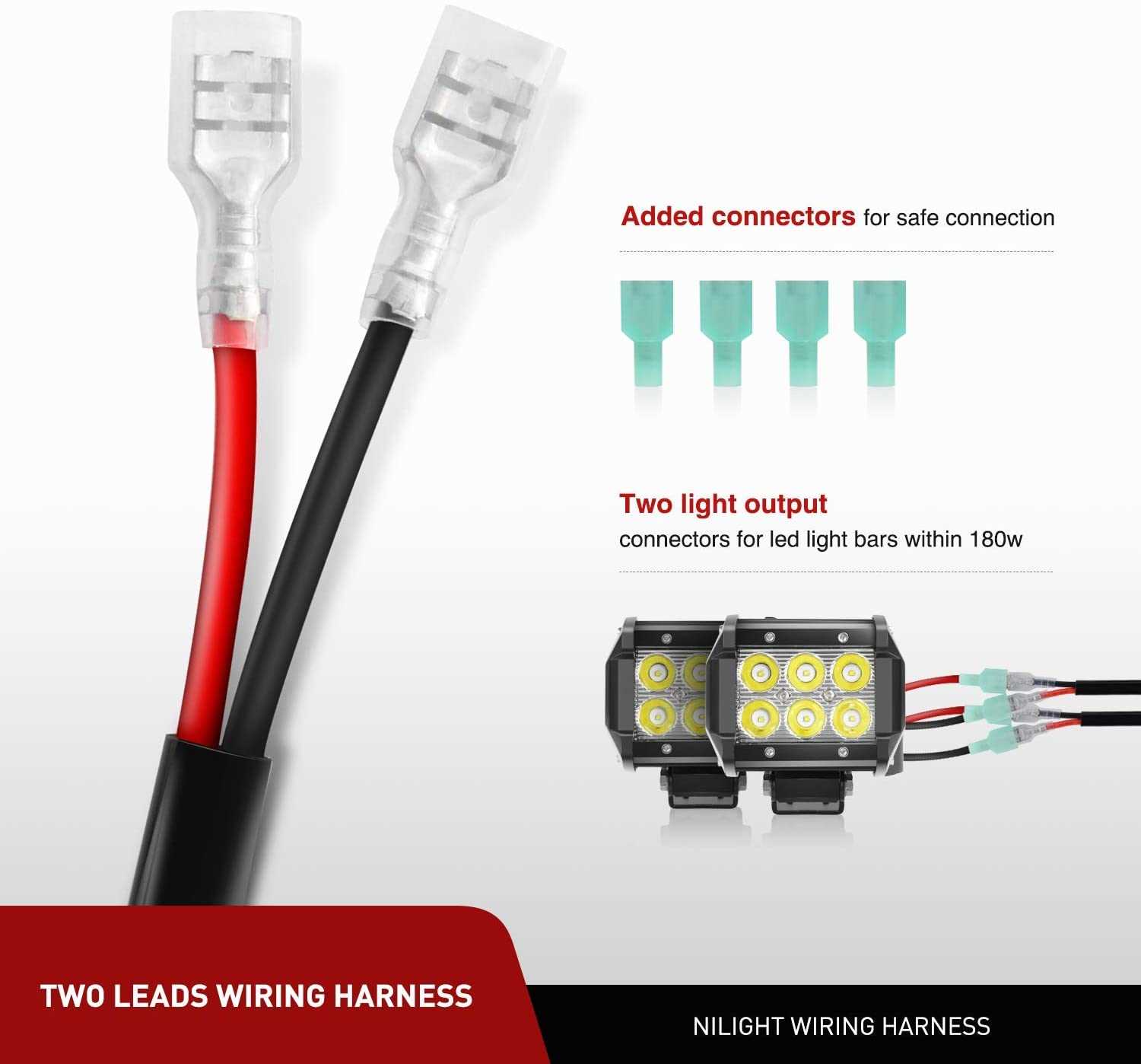 nilight light bar wiring diagram