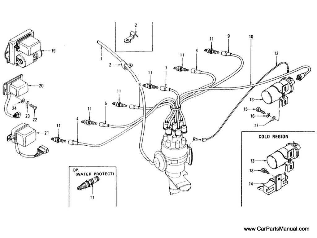 nissan ignition coil wiring diagram