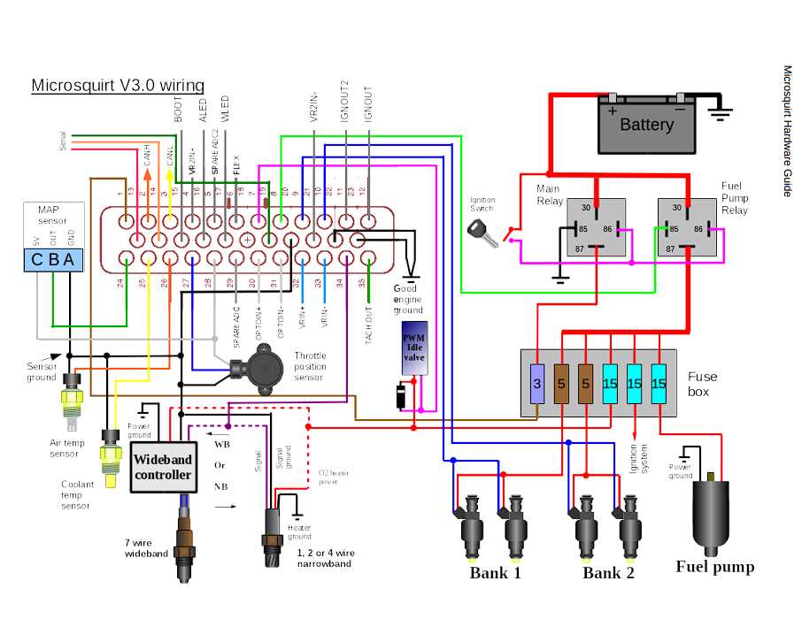 microsquirt wiring diagram