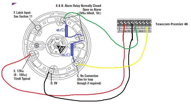 hvac smoke detector wiring diagram