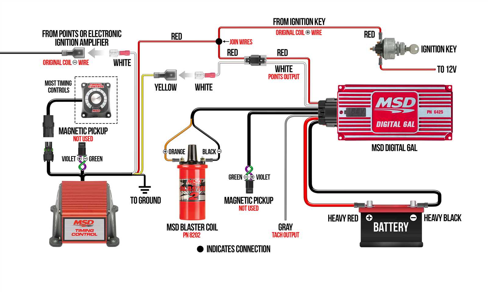 msd digital 6 plus wiring diagram