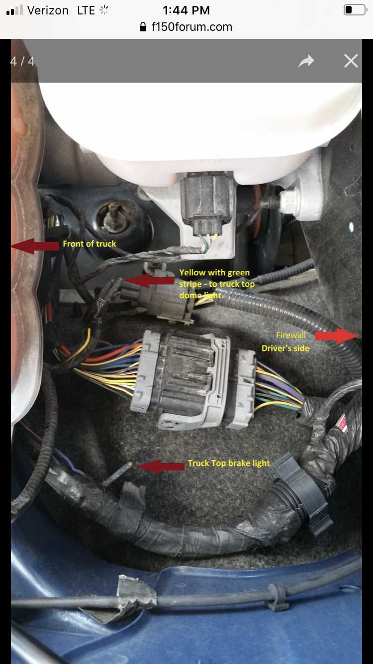 ford f550 tail light wiring diagram