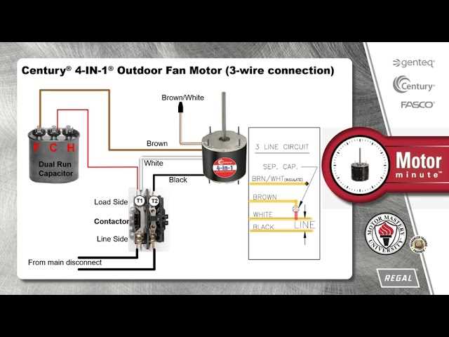 ac condenser fan wiring diagram