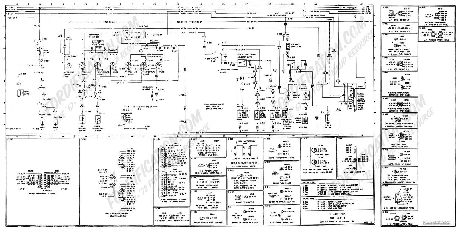 1997 ford f150 radio wiring diagram