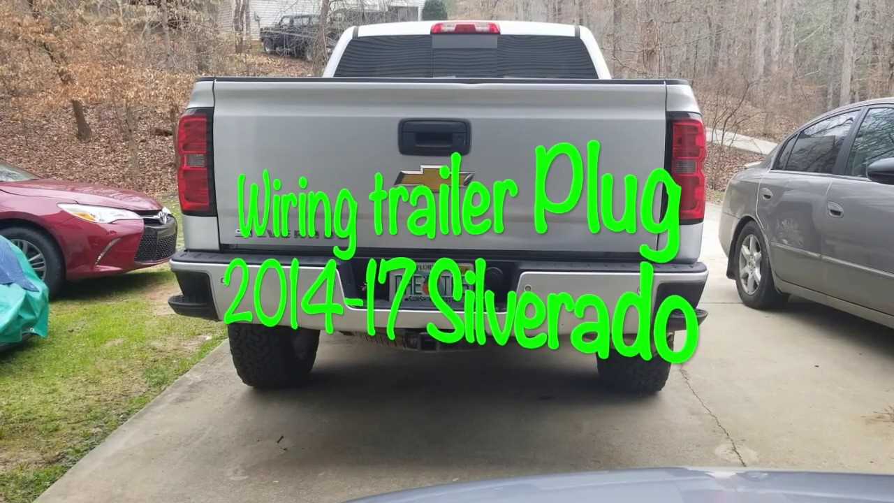 chevy trailer plug wiring diagram