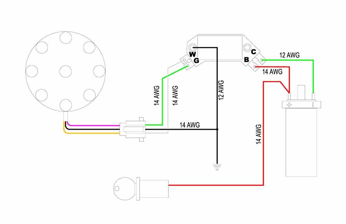 gm distributor wiring diagram