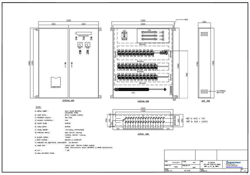 trace heating wiring diagram