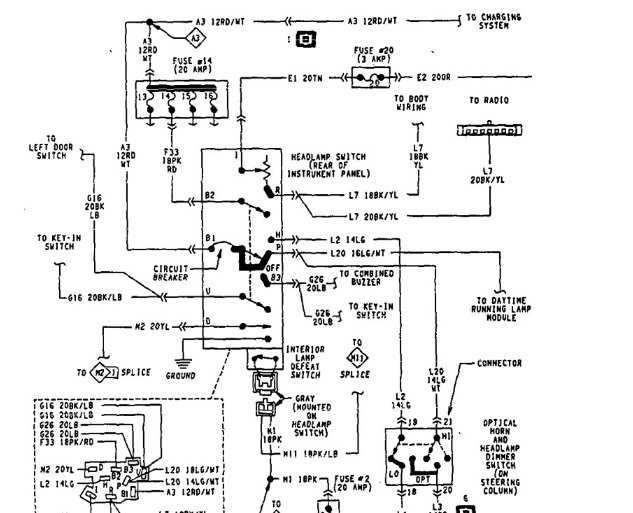 1984 chevy g10 headlight switch wiring diagram