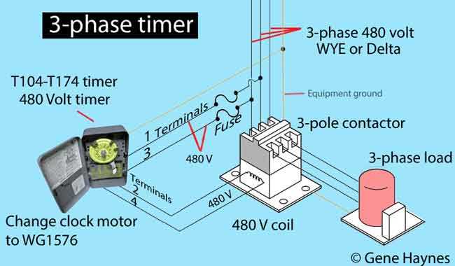 wiring a reversing switch for 480 b motor diagram