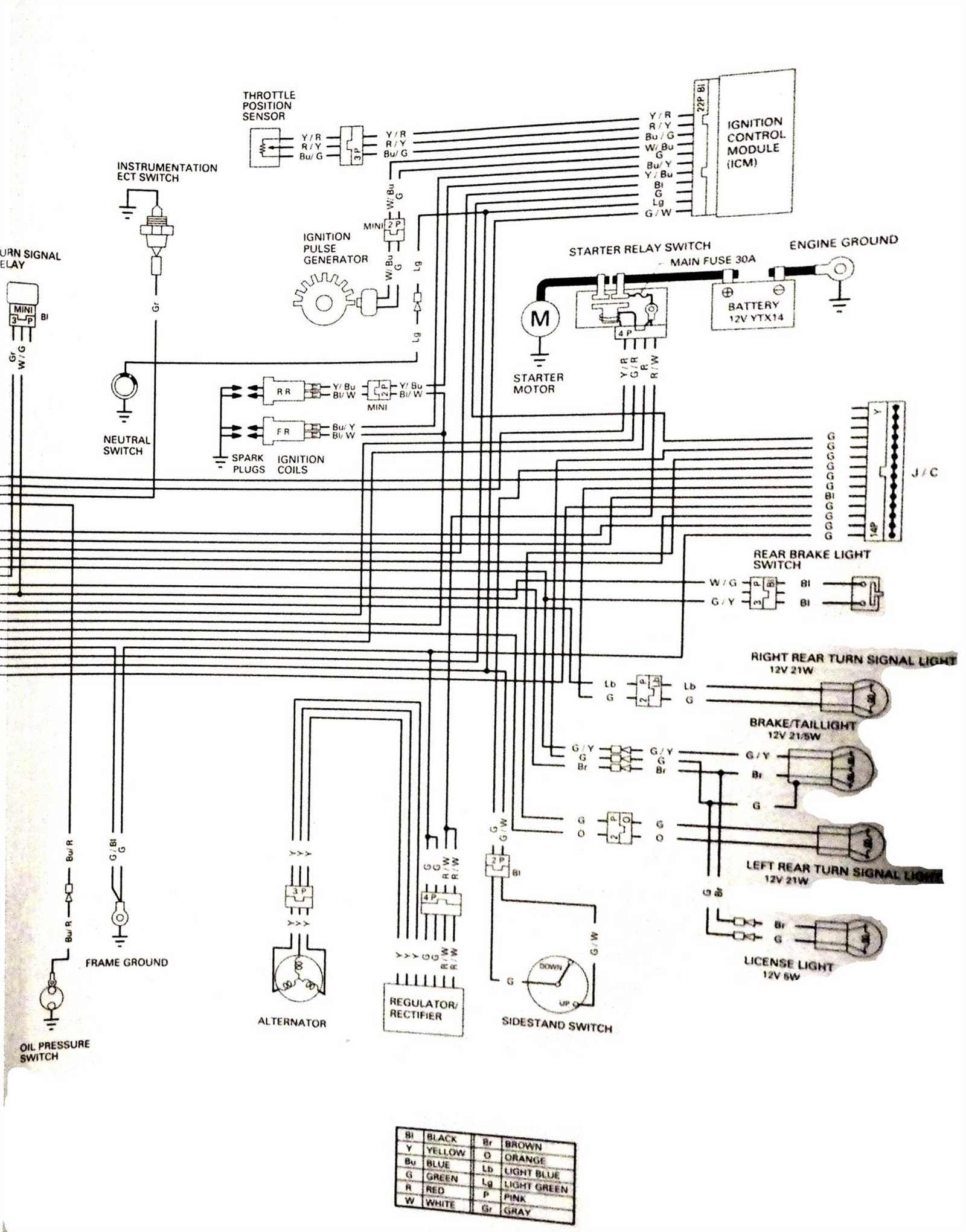 honda st1300 wiring diagram