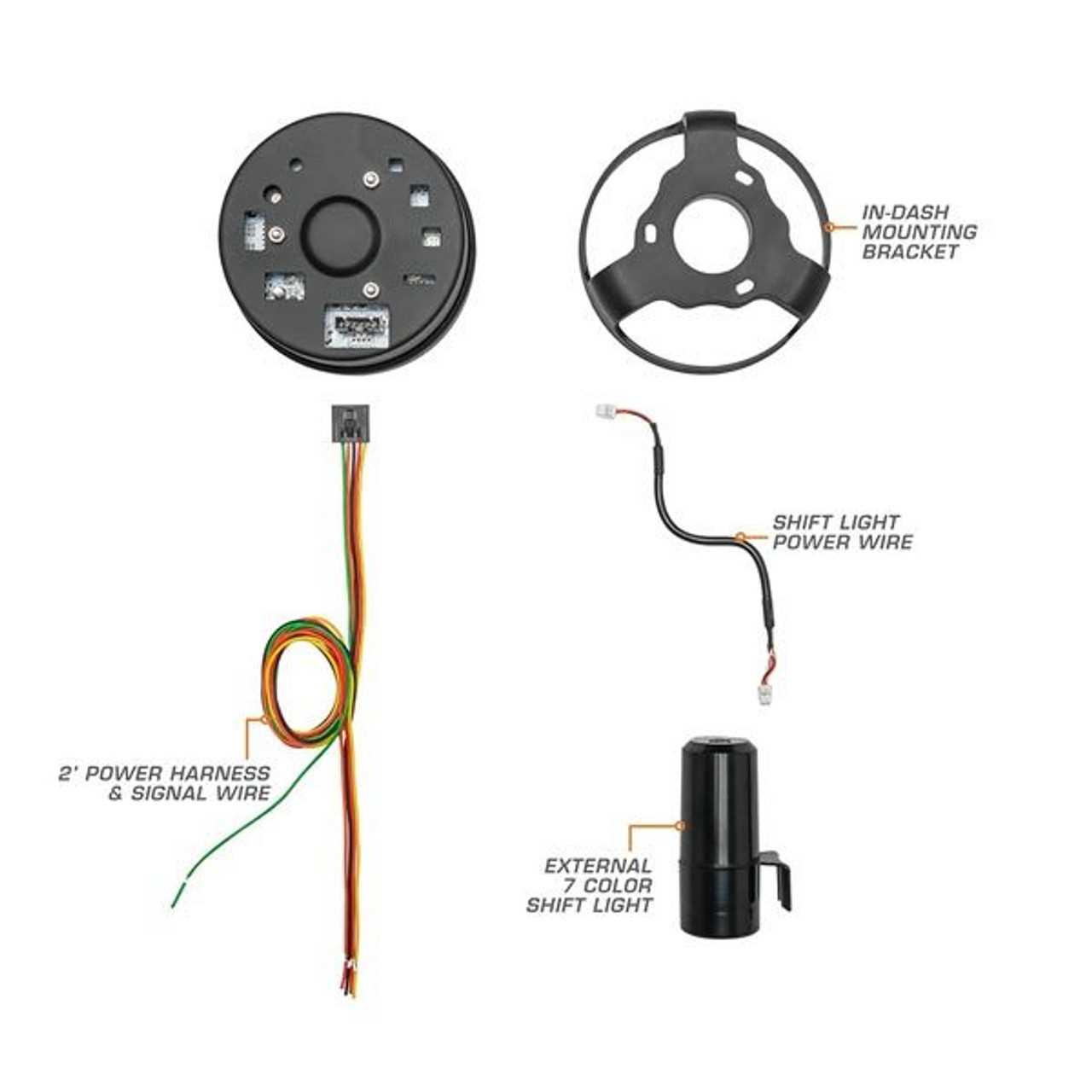 4 wire tachometer wiring diagram