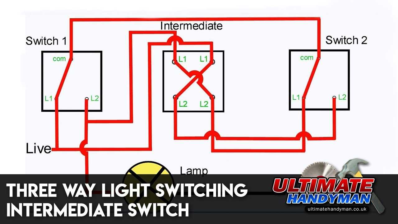 3 way light wiring diagram