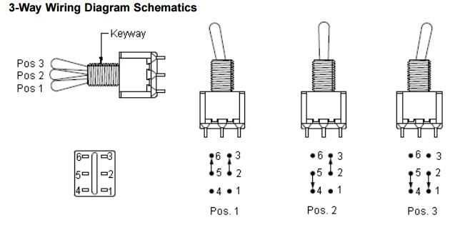 3 position switch wiring diagram