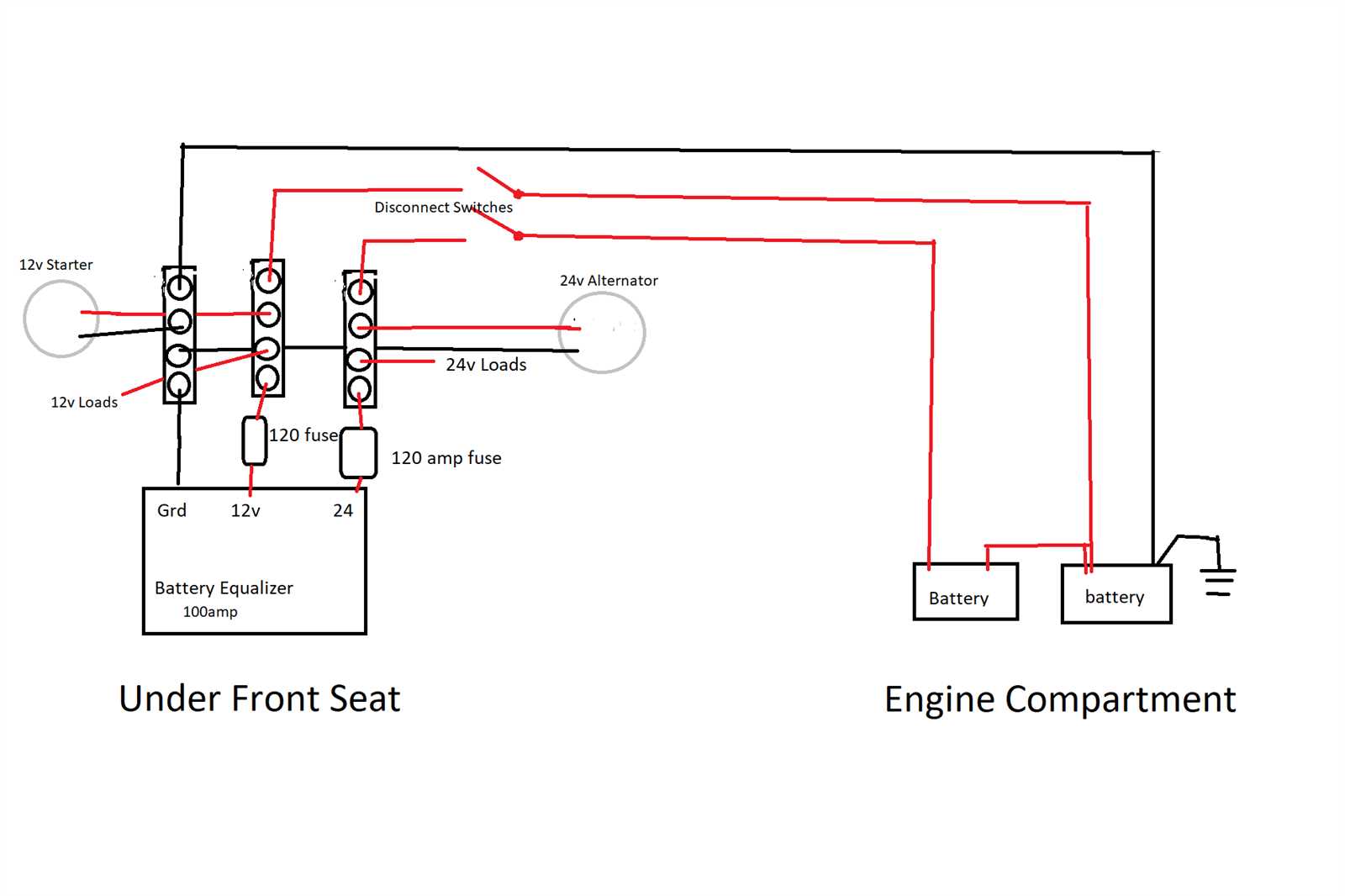 4 battery 24 volt wiring diagram