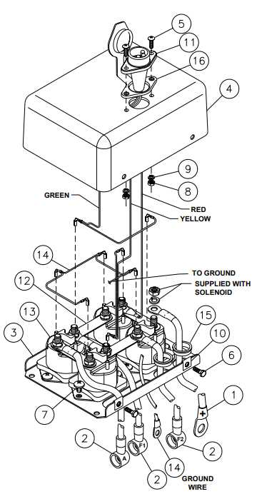 wiring diagram winch solenoid