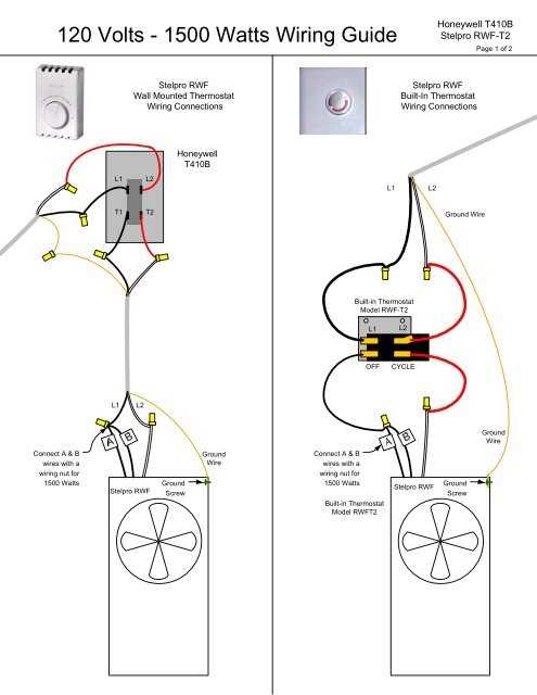 120v wiring diagram