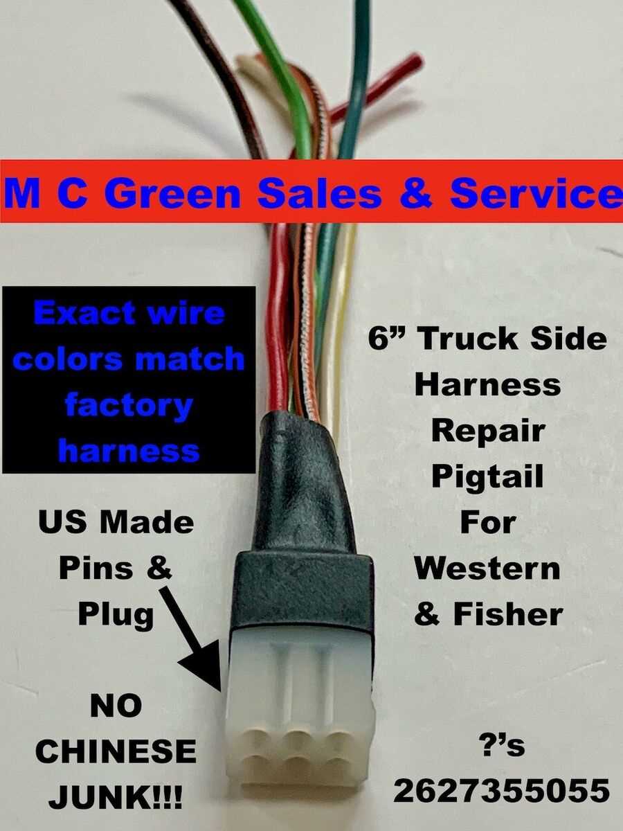 western plow controller 6 pin wiring diagram