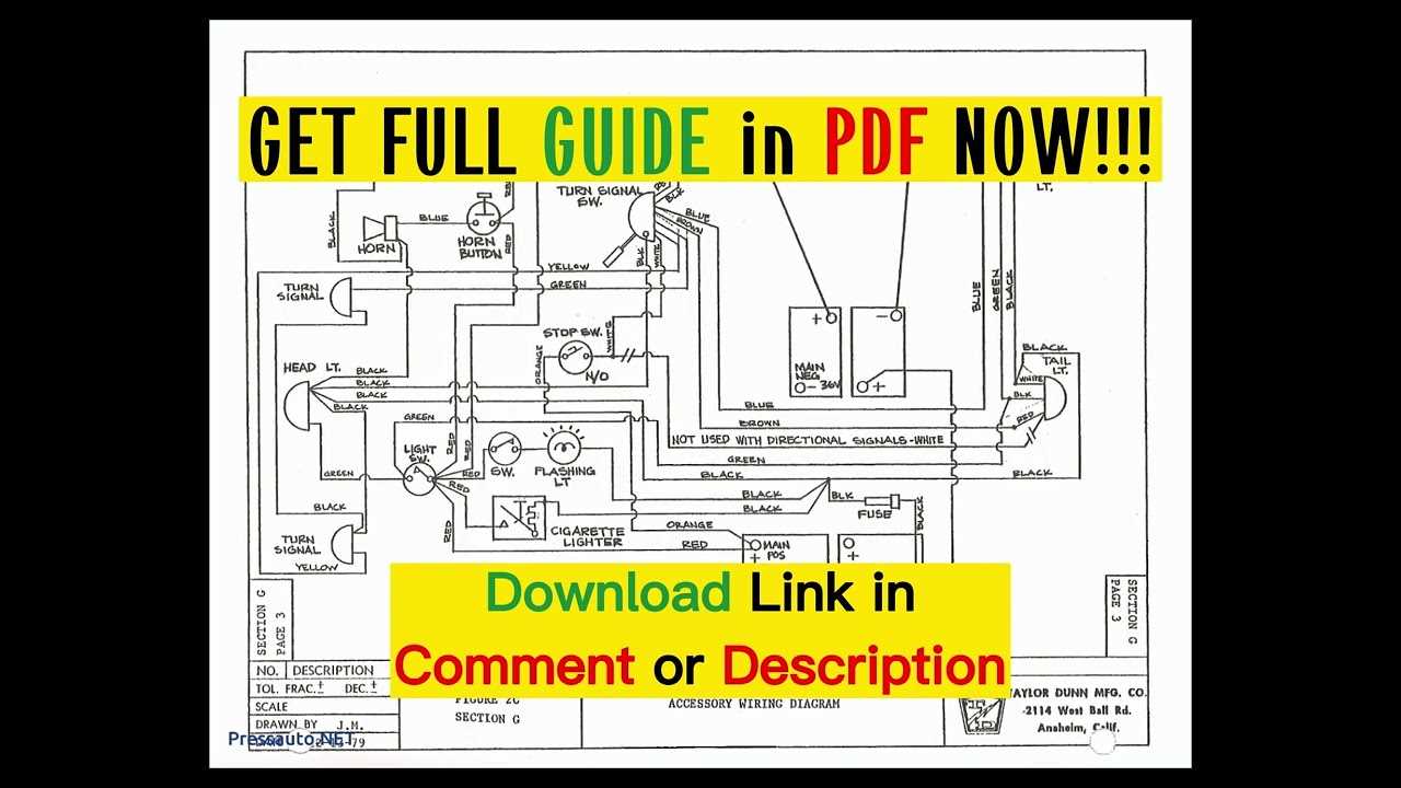 wiring diagram for ezgo txt