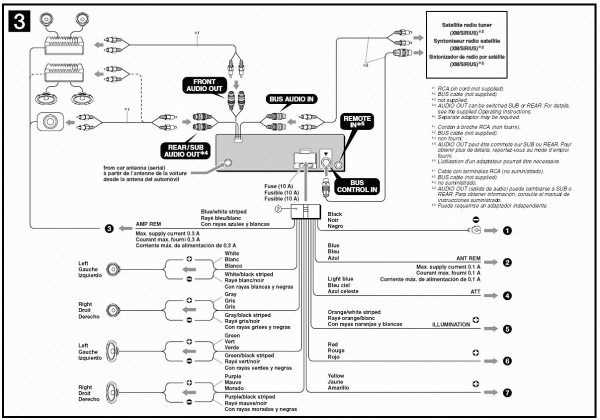 jvc car radio wiring diagram
